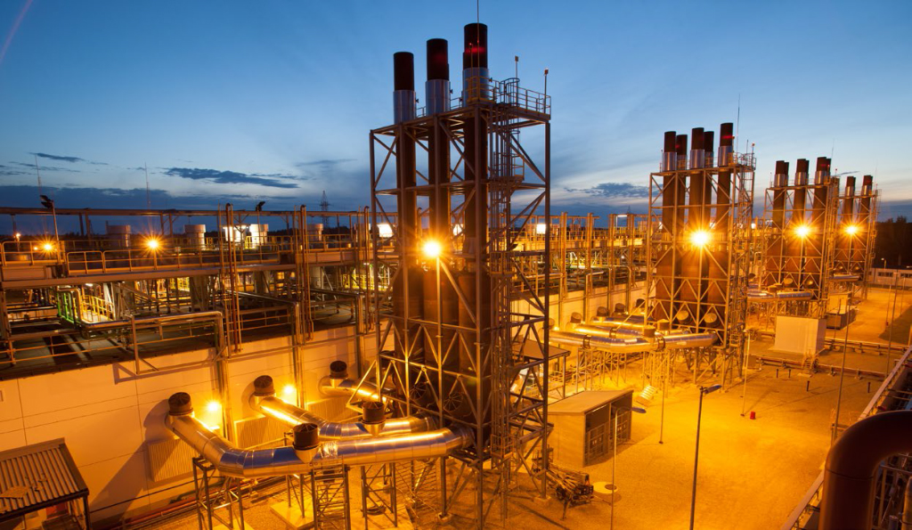 Gas conversion in combination with a service agreement