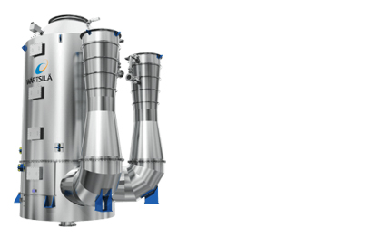 3D illustration of exhaust treatment