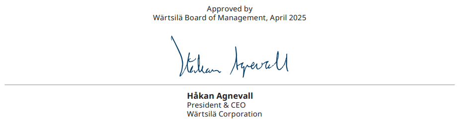 QEHS policy signature