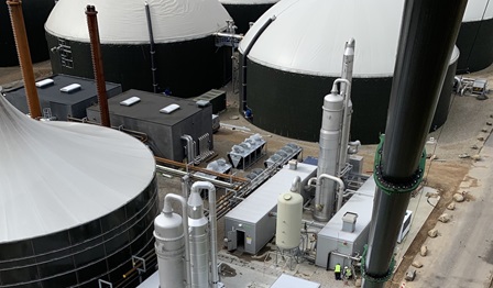 The Wärtsilä biogas polishing and liquefaction units at Tekniska Verken (Linköping, Sweden) are utilising food waste and turning the produced biogas into bioLNG.