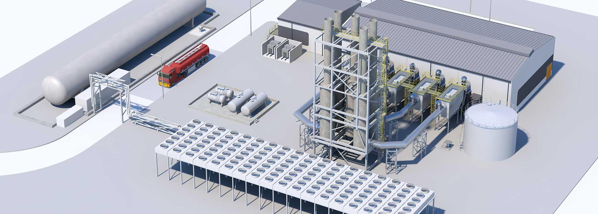 Natural gas takes the role as backup fuel