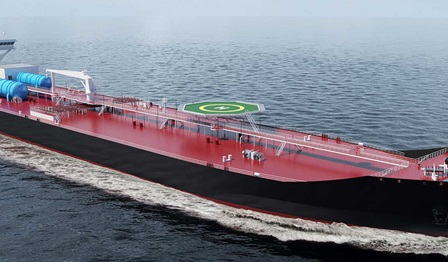 New shuttle tanker beats the emissions clock